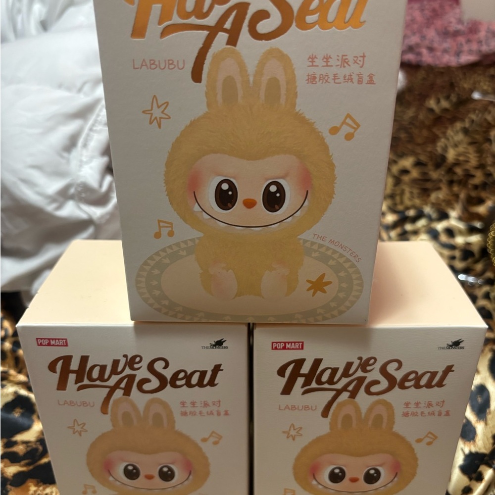 Pop Mart Labubu 'Have A Seat' Collectible Set